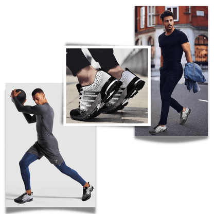 Atmungsaktive Sneakers für Herren - Komfort und Leistung garantiert!