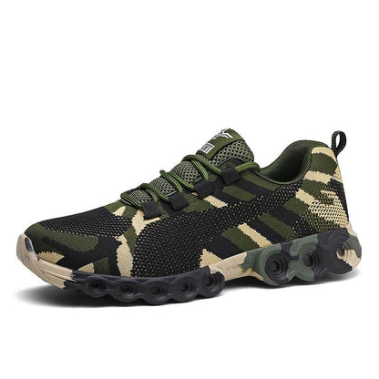 Moderne Militärische Damenschuhe – Atmungsaktives Orthopädisches Design im Camo-Look