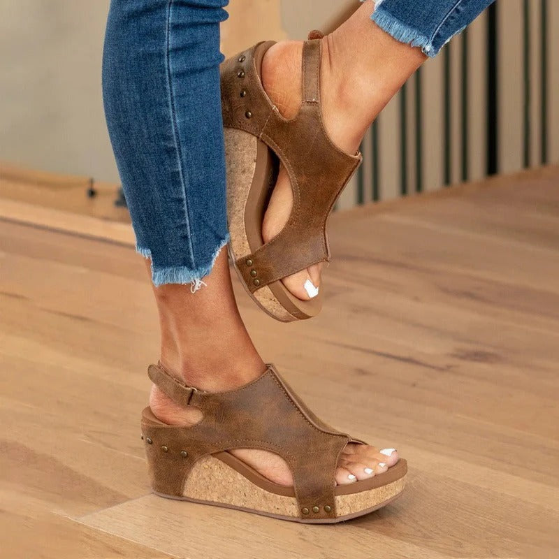 Elegante orthopädische Damensandalen - Emilia für ultimativen Komfort