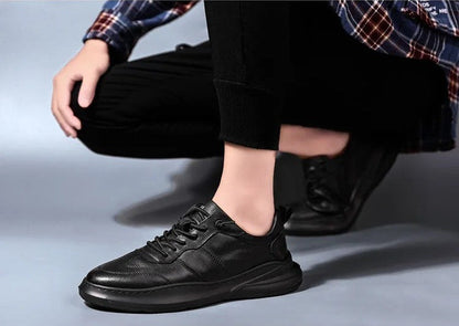 Stilvolle orthopädische Lederschuhe für Herren – Donato