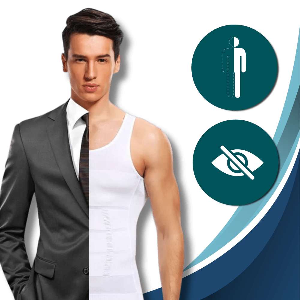 Diskreten Slimming Body Shaper für Männer