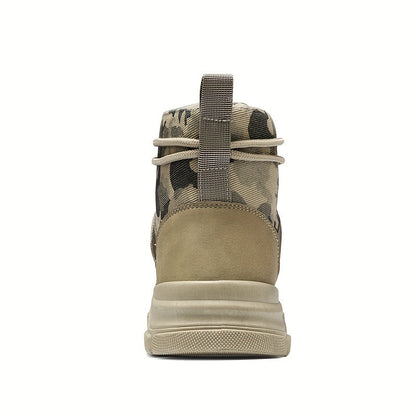 Orthopädische Herrenschuhe mit taktischen Tarnschnürsenkeln - Dexter -