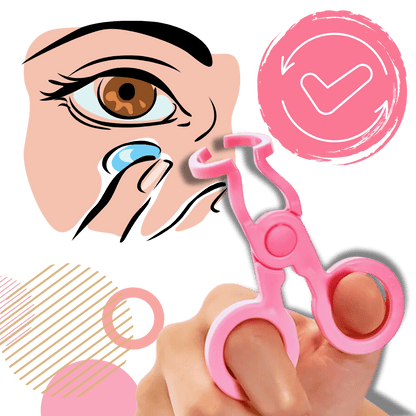 Praktisches Werkzeug zum einfachen Entfernen Ihrer Kontaktlinsen