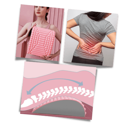 Ergonomisches Kopfkissen für optimale Unterstützung von Rücken und Nacken