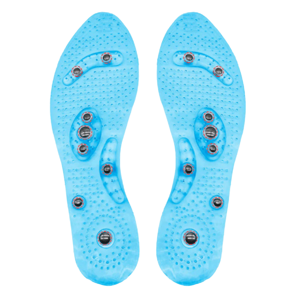 Revitalisierende magnetische Massageeinlagen