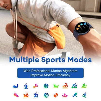 Stylische Smartwatch – Fitness-Tracker mit Herzfrequenz- und SpO2-Überwachung, IP67 wasserdicht, kompatibel mit Android und iPhone