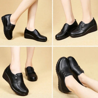 Elegante Damenmokassins aus hochwertigem Spaltleder für ultimativen Komfort