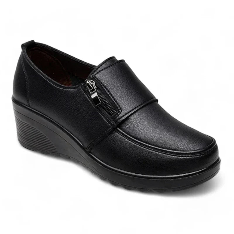 Elegante Damenmokassins aus hochwertigem Spaltleder für ultimativen Komfort