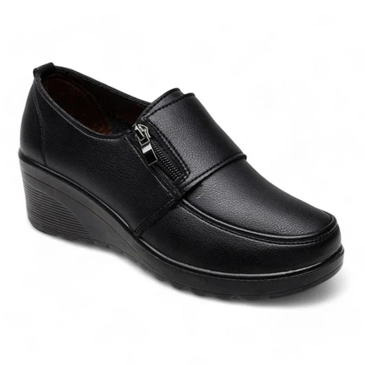 Elegante Damenmokassins aus hochwertigem Spaltleder für ultimativen Komfort