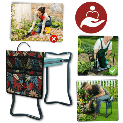 Multifunktionelle Kniepolster für die Gartenarbeit