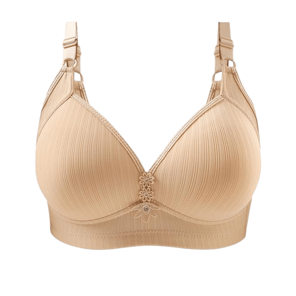 Eleganter kabelloser Push-up-BH für große Größen