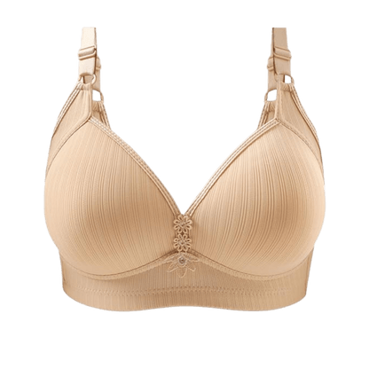 Eleganter kabelloser Push-up-BH für große Größen