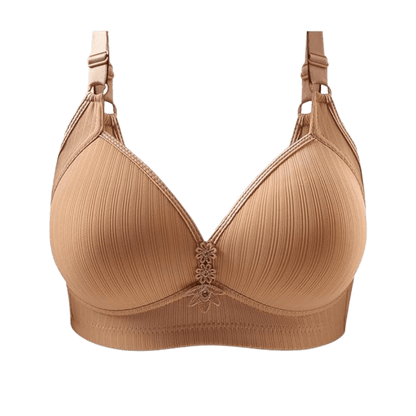 Eleganter kabelloser Push-up-BH für große Größen