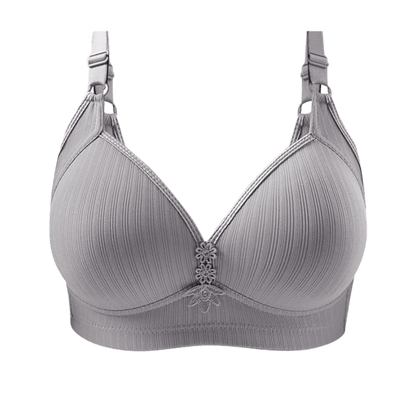 Eleganter kabelloser Push-up-BH für große Größen