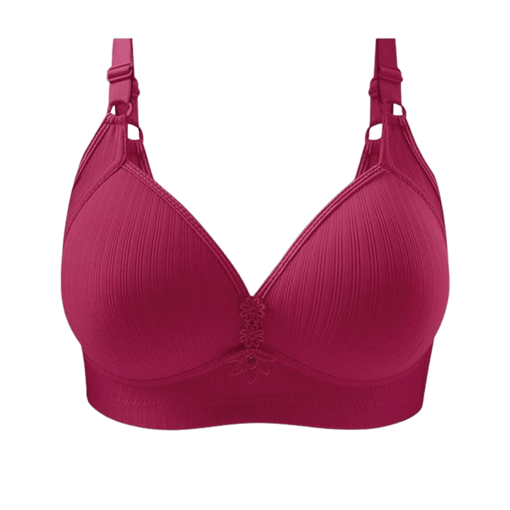 Eleganter kabelloser Push-up-BH für große Größen