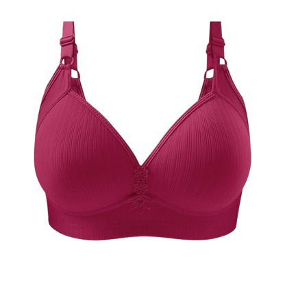 Eleganter kabelloser Push-up-BH für große Größen