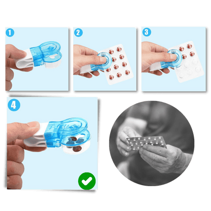 Praktischer Reise-Medikamentenbehälter Gesundheitsbegleiter