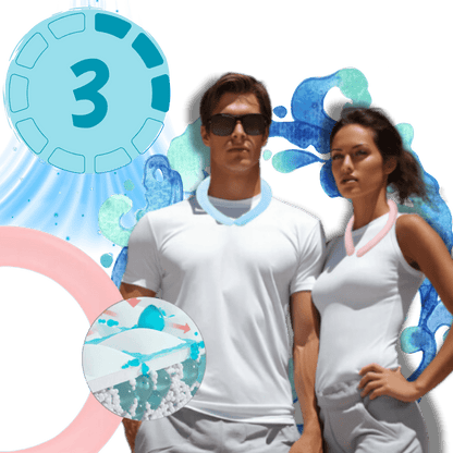 Erfrischendes Halsband für sommerlichen Komfort