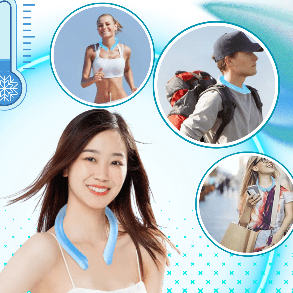 Erfrischendes Halsband für sommerlichen Komfort