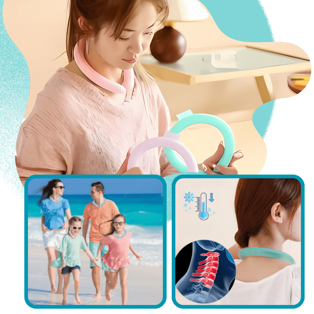 Erfrischendes Halsband für sommerlichen Komfort