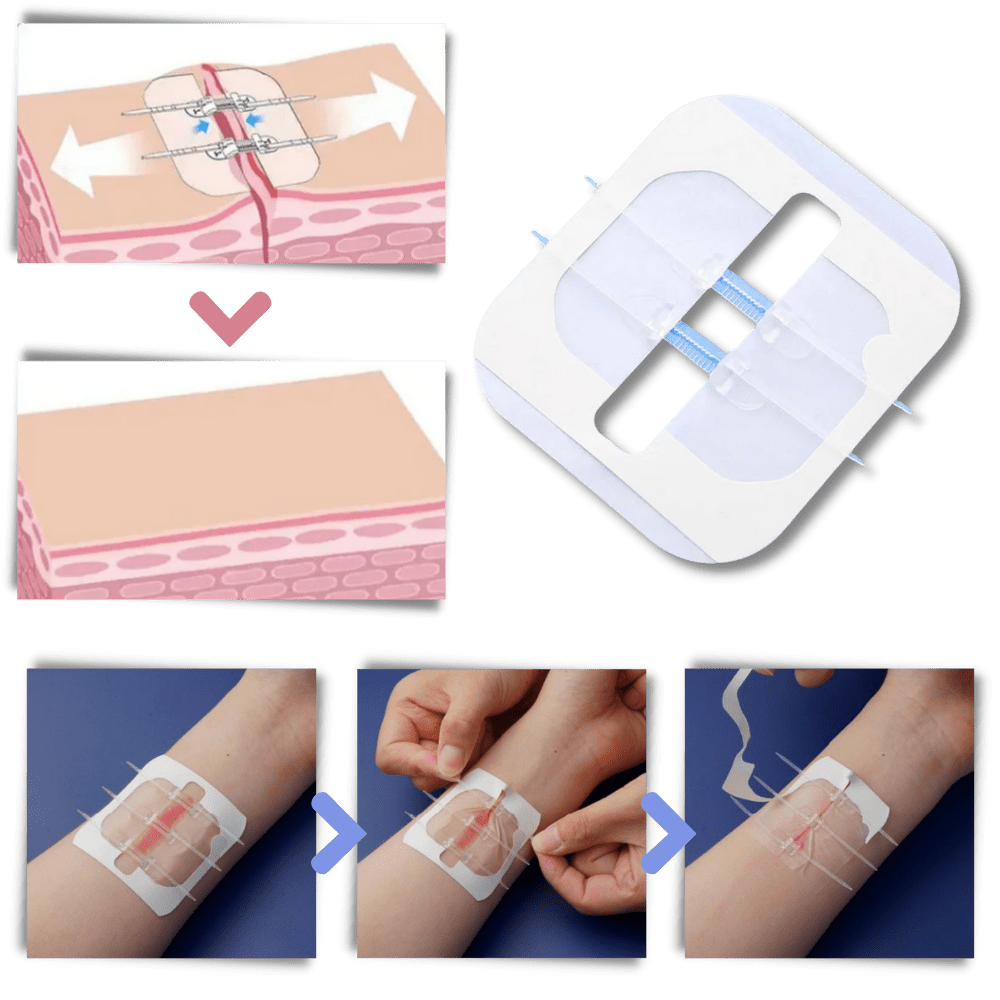 Wasserdichte Bandage für optimalen Wundschutz