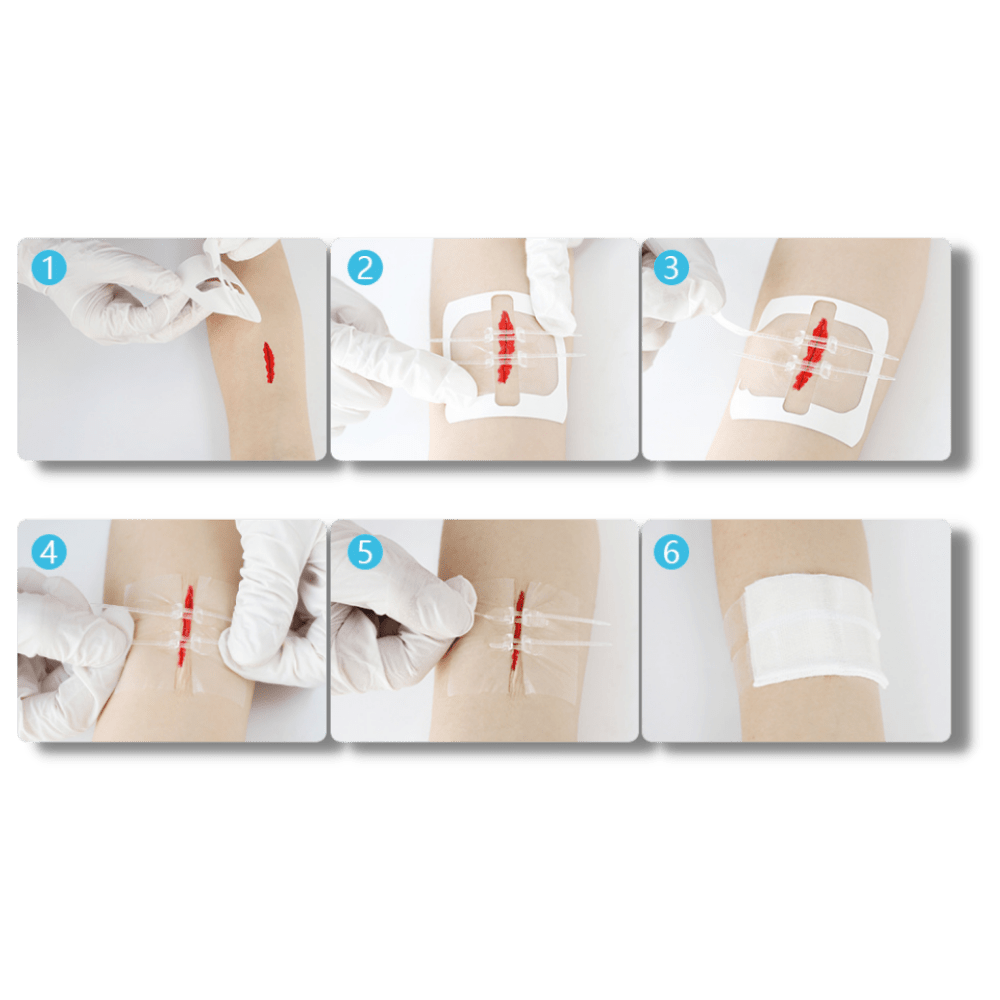 Wasserdichte Bandage für optimalen Wundschutz