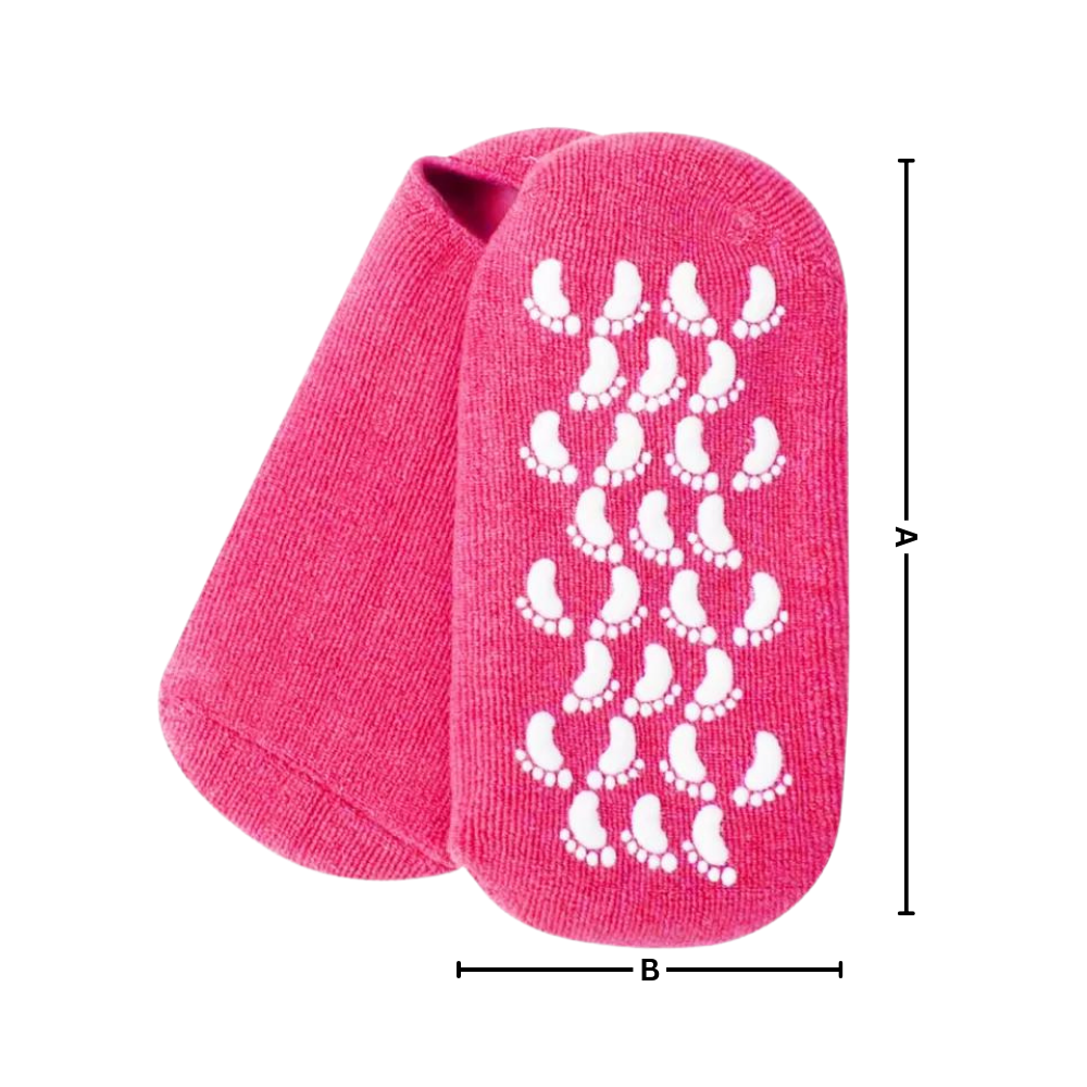 Revitalisierende Socken mit Lotion für weiche und hydratisierte Füße
