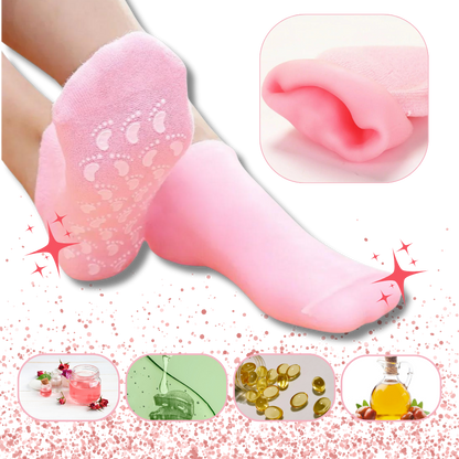 Revitalisierende Socken mit Lotion für weiche und hydratisierte Füße