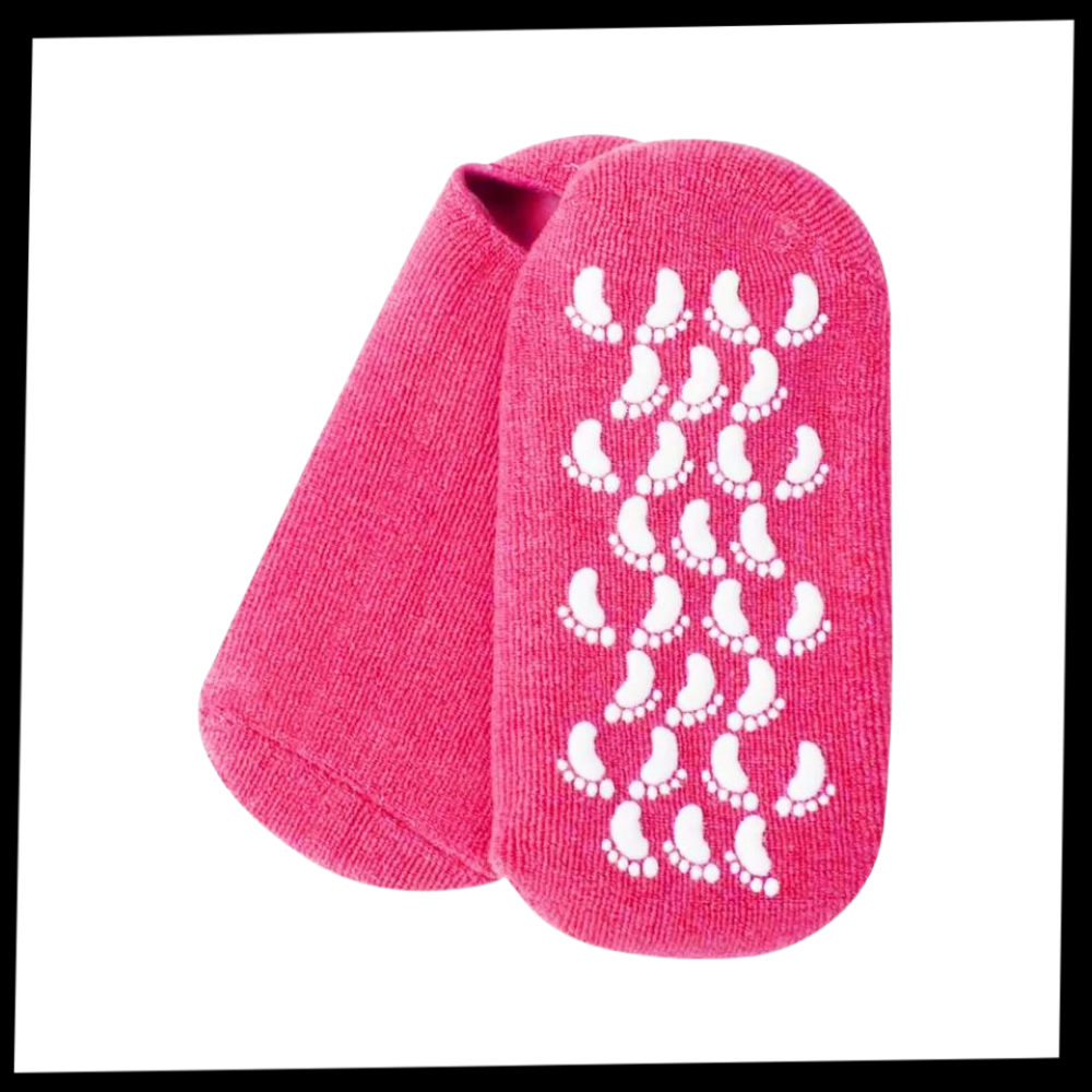 Revitalisierende Socken mit Lotion für weiche und hydratisierte Füße