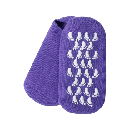 Revitalisierende Socken mit Lotion für weiche und hydratisierte Füße