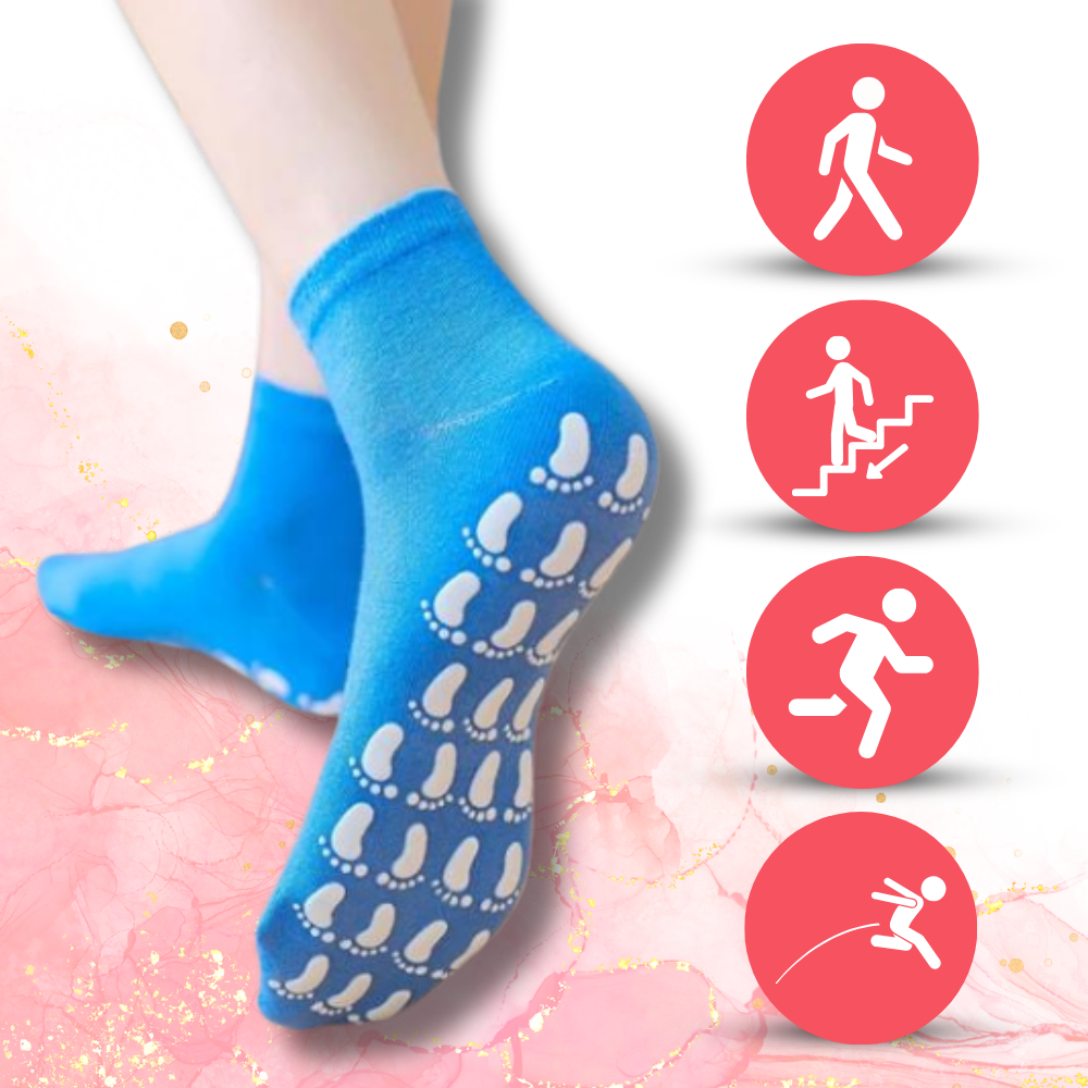 Revitalisierende Socken mit Lotion für weiche und hydratisierte Füße