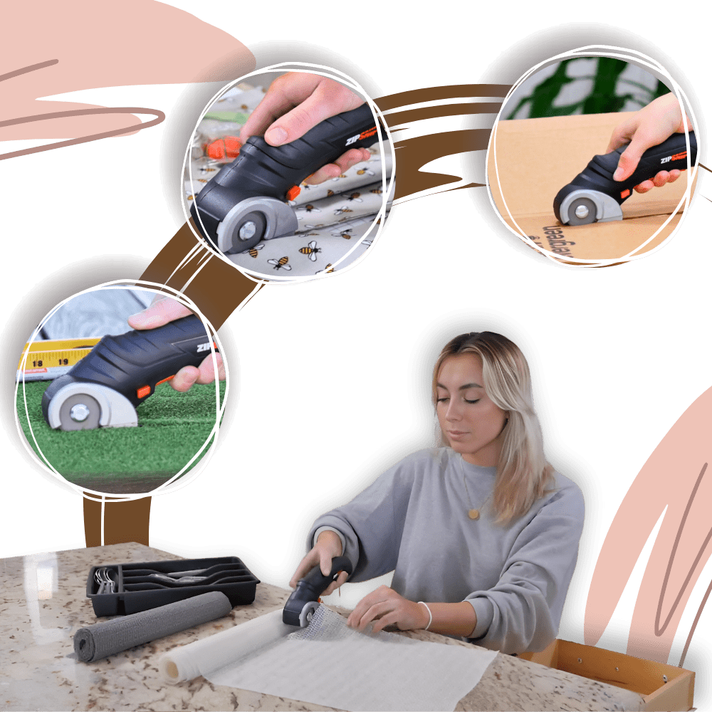 Kabellose Scheren mit automatischer Schärfung für einen mühelosen Schnitt!