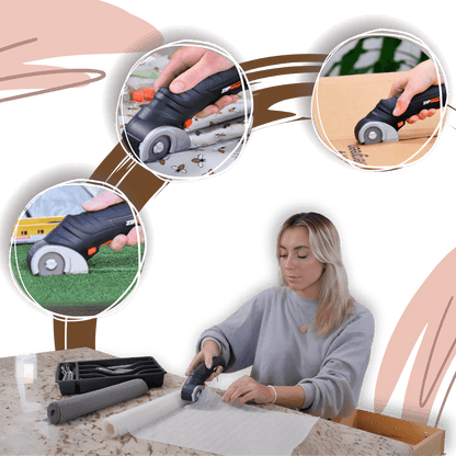 Kabellose Scheren mit automatischer Schärfung für einen mühelosen Schnitt!