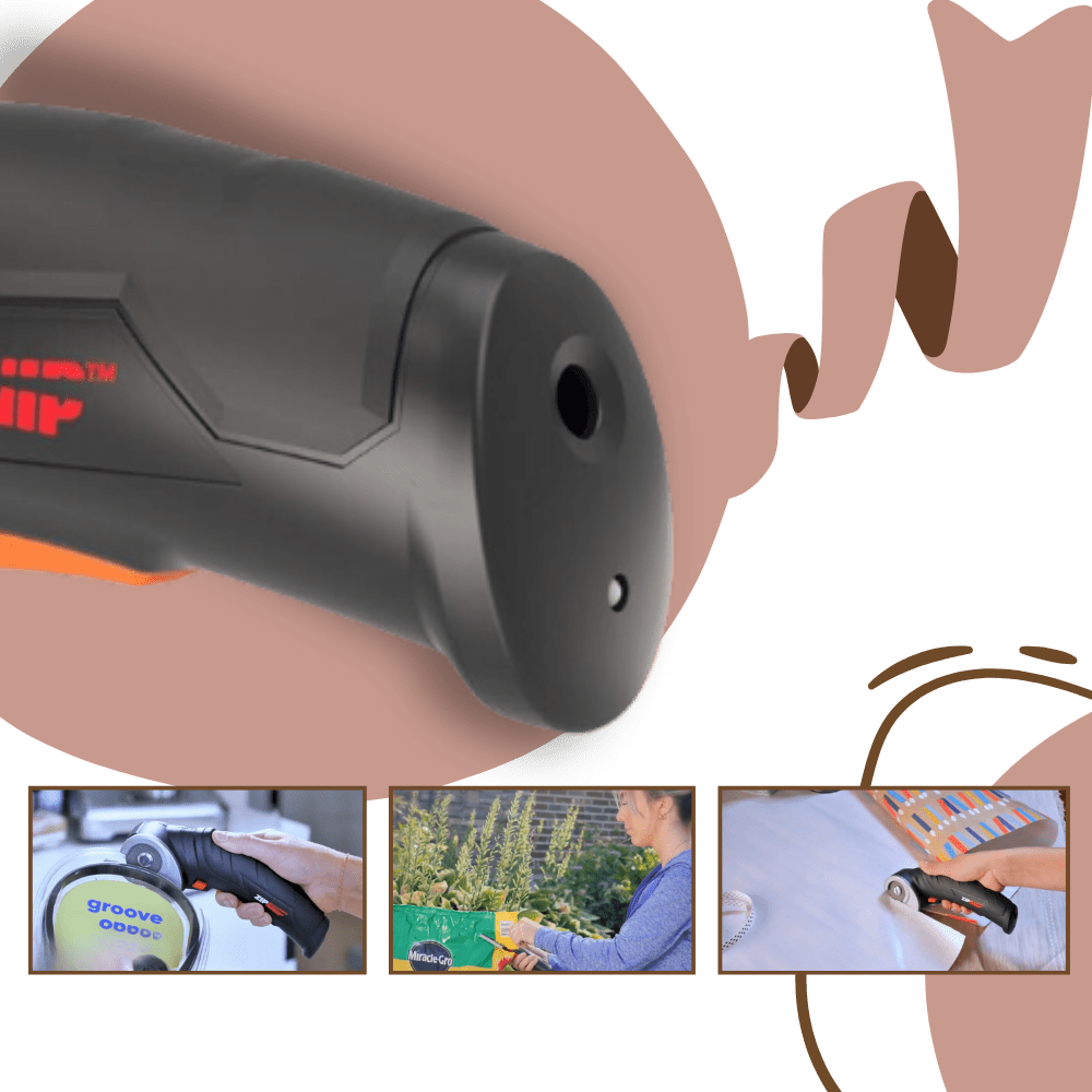 Kabellose Scheren mit automatischer Schärfung für einen mühelosen Schnitt!