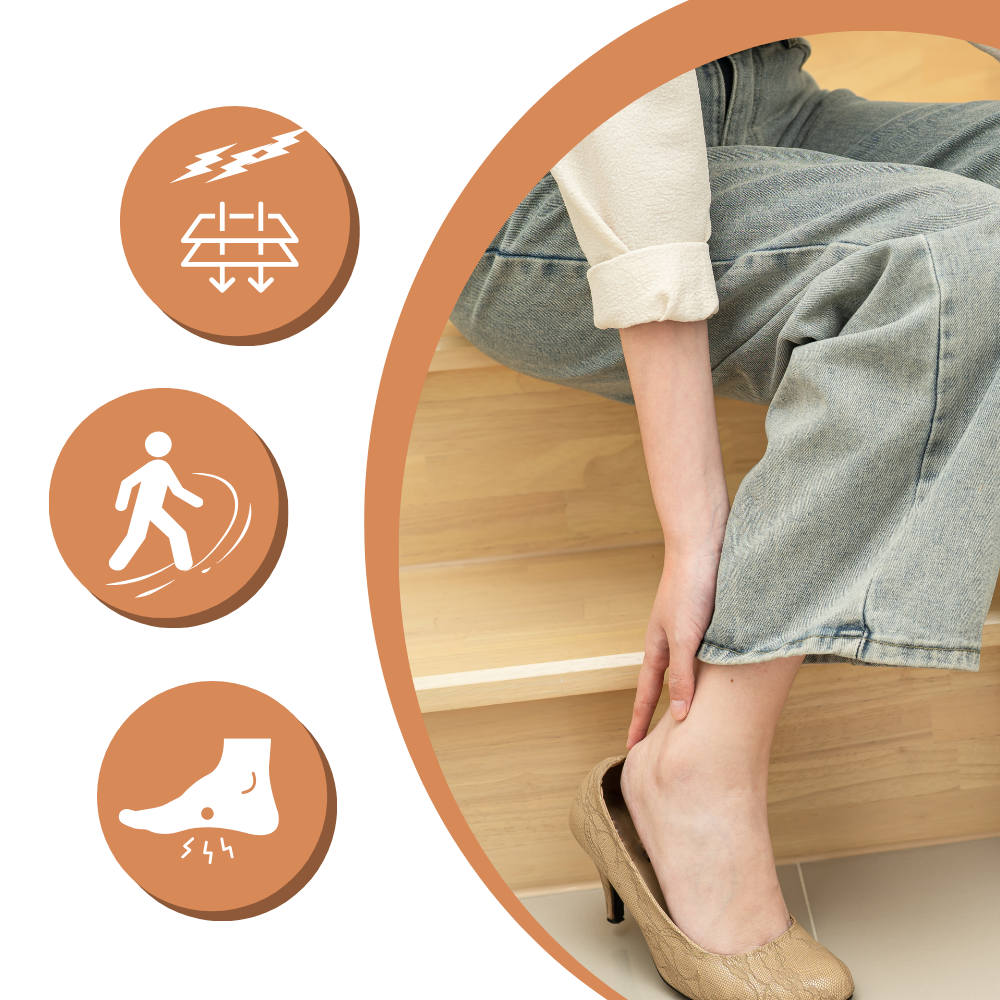 Komforteinlagen für Füße mit Stoßdämpfung