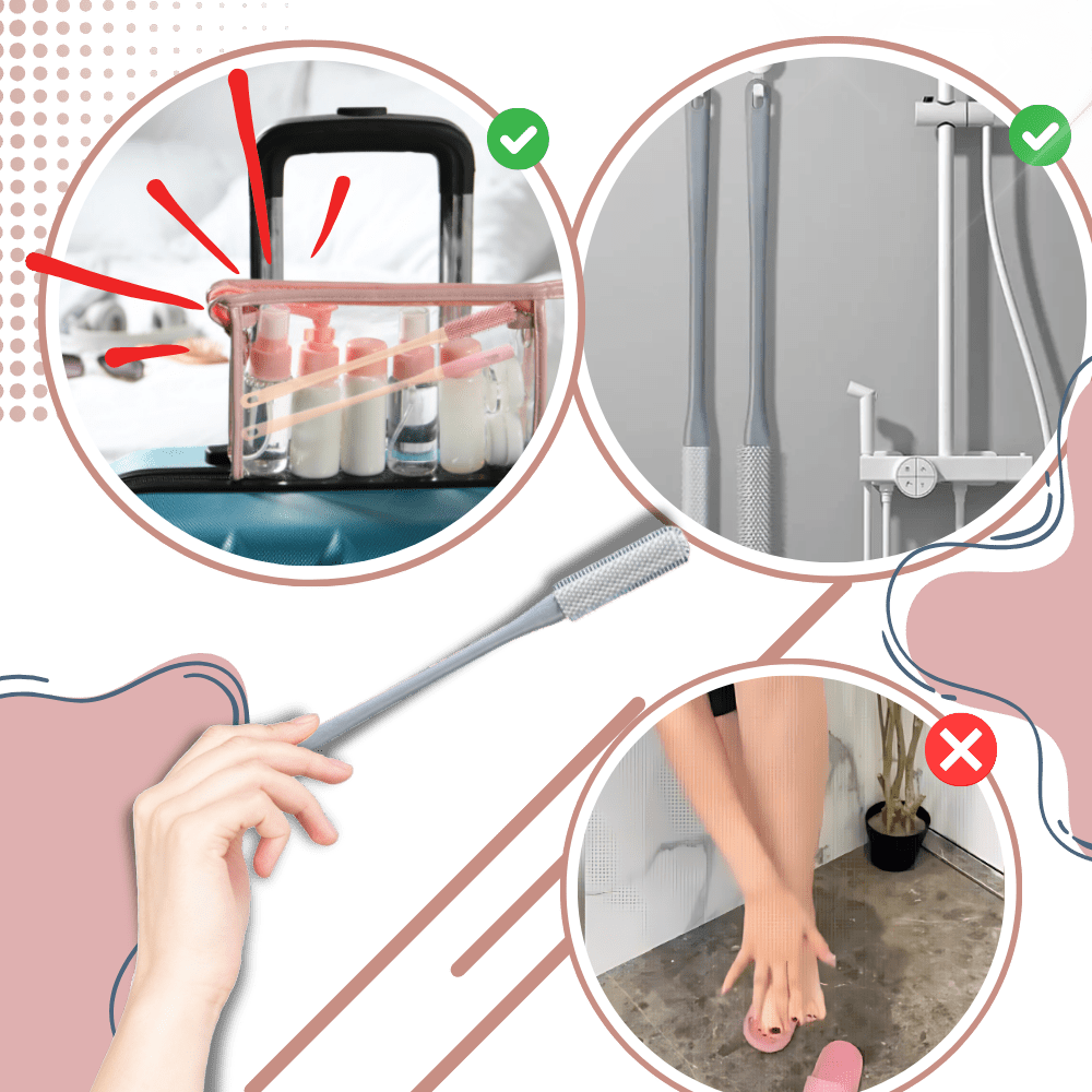 Sanfte Fußbürste - eine zarte Pflege für Ihre Füße!