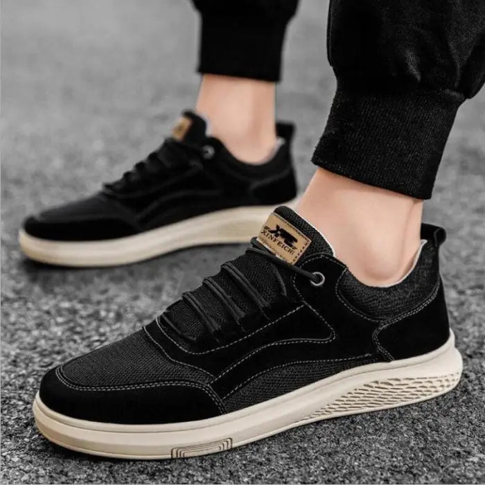 Stylische orthopädische Schuhe für Herren im eleganten Stone-Design