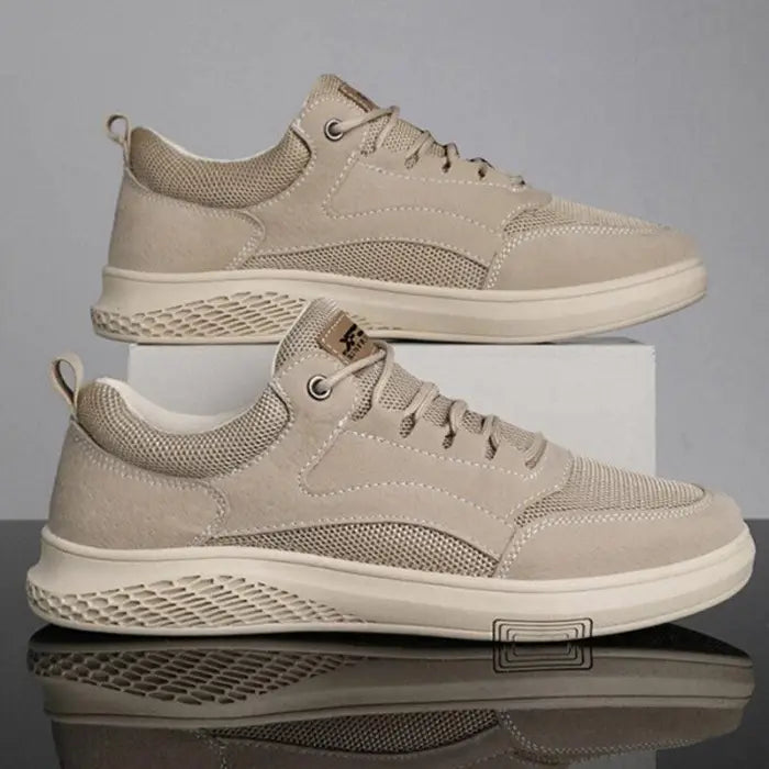 Stylische orthopädische Schuhe für Herren im eleganten Stone-Design