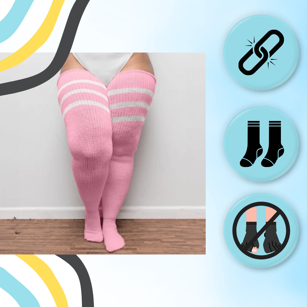 Damenstulpen mit Verstärkungen für ultimativen Komfort