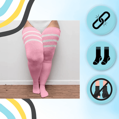 Damenstulpen mit Verstärkungen für ultimativen Komfort