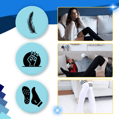 Damenstulpen mit Verstärkungen für ultimativen Komfort