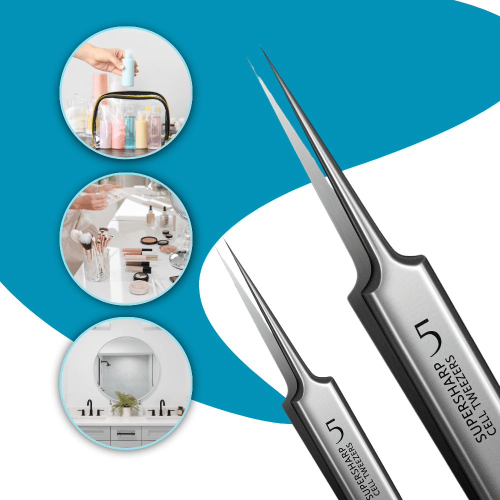 Präzisionspinzette zur Entfernung von Mitessern