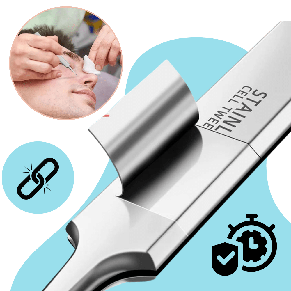 Präzisionspinzette zur Entfernung von Mitessern