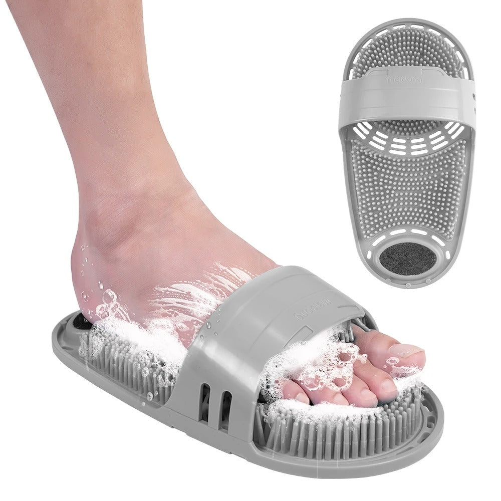 Innovative Silikon-Fußbürsten-Slipper – Peeling, Massage und Reinigung für ein erfrischendes Badeerlebnis