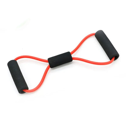 Widerstandsband mit ergonomischen Griffen für ein optimales Training