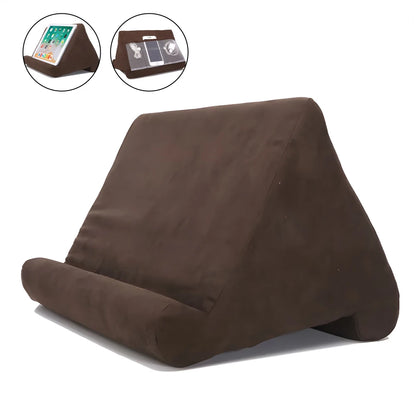 Tablet- und Handyhalter mit weichem Schaumstoffkissen – verstellbares Lesekissen für iPad, Samsung, Huawei, Xiaomi und mehr