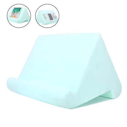 Tablet- und Handyhalter mit weichem Schaumstoffkissen – verstellbares Lesekissen für iPad, Samsung, Huawei, Xiaomi und mehr